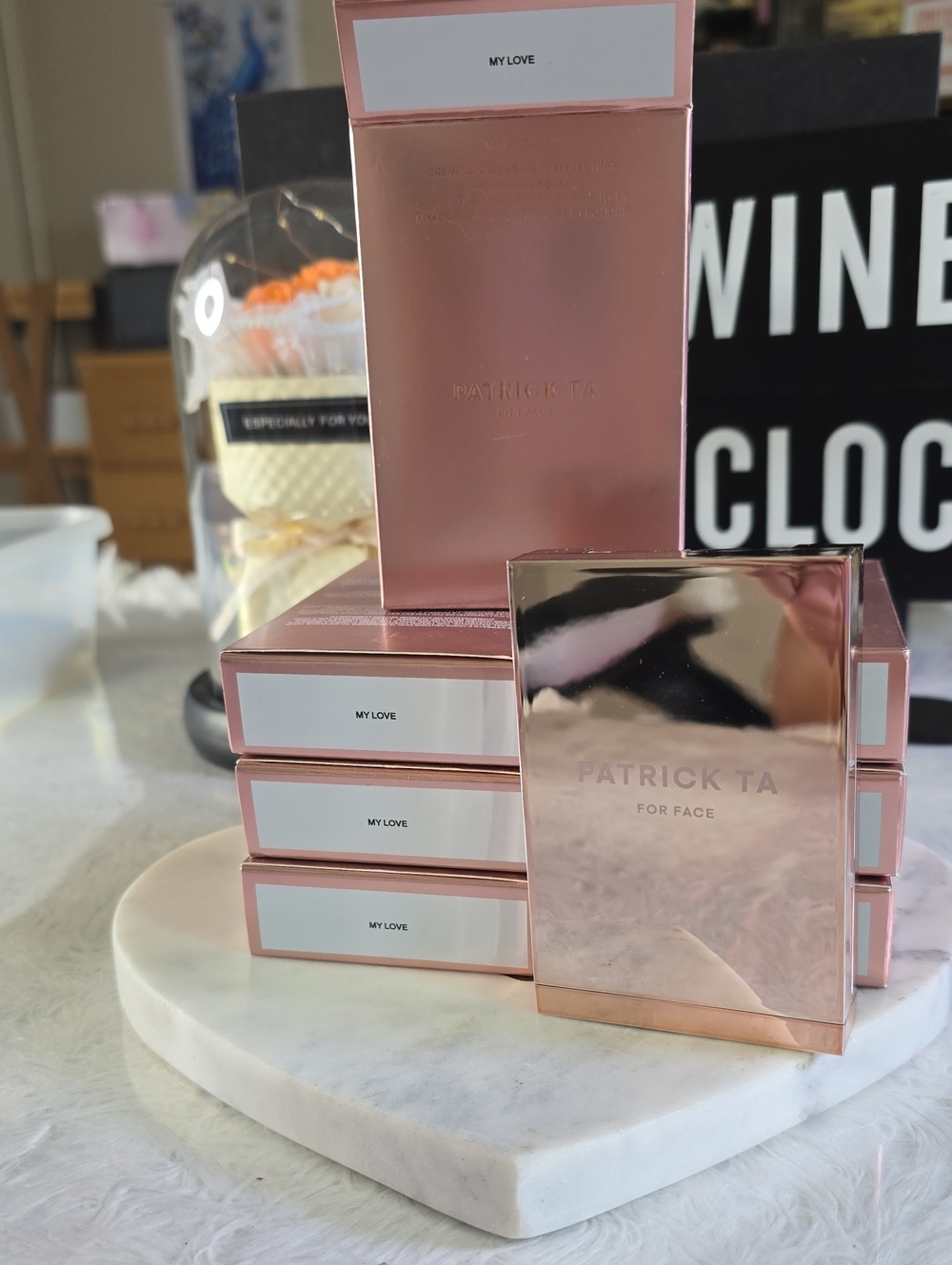 PATRICK TA MAJOR GLOW creme and powder light reflecting highlightr duo - My Love